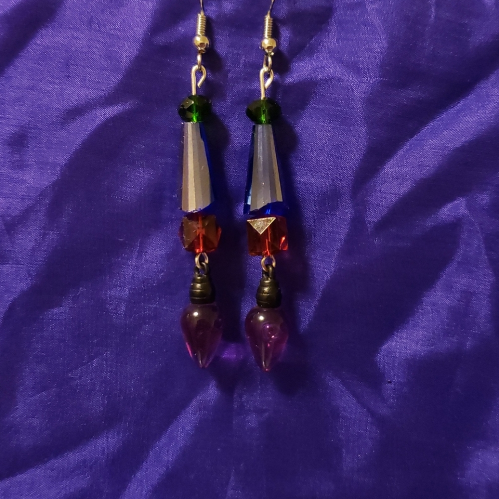 Christmas Holiday Dangle Earrings